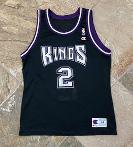 Vintage Sacramento Kings Mitch Richmond Champion Basketball Jersey, Size 44, Large
