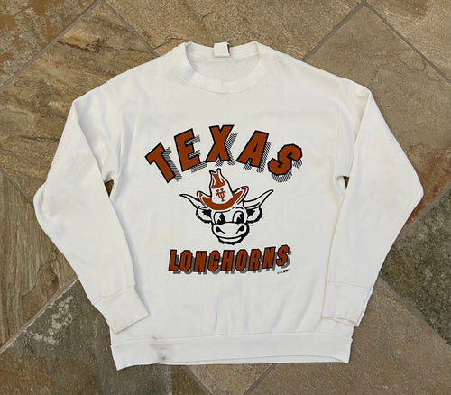 Vintage Texas Longhorns College Sweatshirt, Size Large