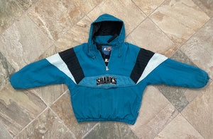 Vintage San Jose Sharks Starter Parka Hockey Jacket, Size Large
