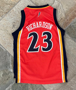 Vintage Golden State Warriors Jason Richardson Reebok Basketball Jersey, Size Youth Small, 6-8
