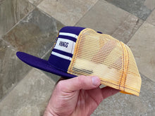 Load image into Gallery viewer, Vintage Minnesota Vikings AJD Superstripe Snapback Football Hat