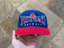 Load image into Gallery viewer, Vintage Detroit Pistons Drew Pearson Youth Snapback Basketball Hat