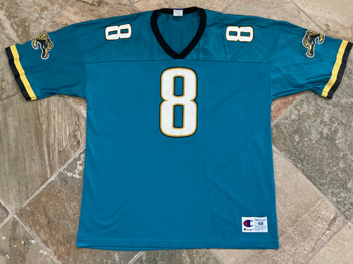 Vintage Jacksonville Jaguars Mark Brunell Champion Football Jersey, Size 48, XL