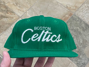Vintage Boston Celtics Sports Specialties Script Snapback Basketball Hat