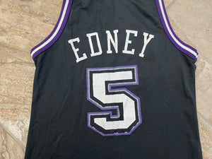 Vintage Sacramento Kings Tyus Edney Champion Basketball Jersey, Size 40, Medium