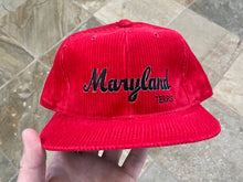 Load image into Gallery viewer, Vintage Maryland Terrapins The Game Corduroy Snapback College Hat