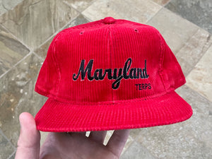 Vintage Maryland Terrapins The Game Corduroy Snapback College Hat