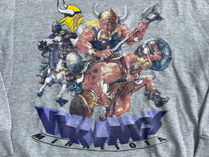Vintage Minnesota Vikings Nutmeg Football Sweatshirt, Size XL