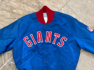 Vintage New York Giants DeLong Satin Football Jacket, Size Large