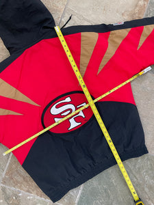Vintage San Francisco 49ers Apex One Parka Football Jacket, Size Large