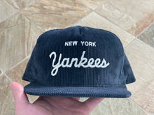 Load image into Gallery viewer, Vintage New York Yankees AJD Corduroy Snapback Baseball Hat