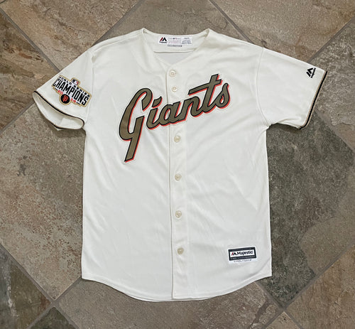 San Francisco Giants Majestic Baseball Jersey, Size Youth Large, 14-16