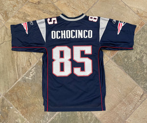 Vintage New England Patriots Chad Ochocinco Reebok Football Jersey, Size Small