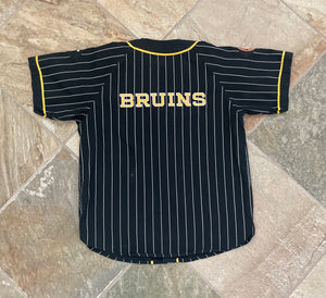 Vintage Boston Bruins Starter Pinstripe Hockey Jersey, Size Youth XL
