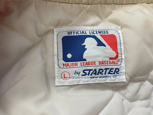 Vintage Philadelphia Phillies Starter Satin Baseball Jacket, Size Large