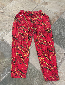 Vintage Kansas City Chiefs Zubaz Football Pants, Size Medium