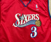 Load image into Gallery viewer, Vintage Philadelphia 76ers Allen Iverson Reebok Basketball Jersey, Size XXL