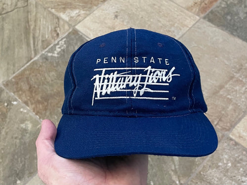 Vintage Penn State Nittany Lions Drew Pearson Bar Snapback College Hat