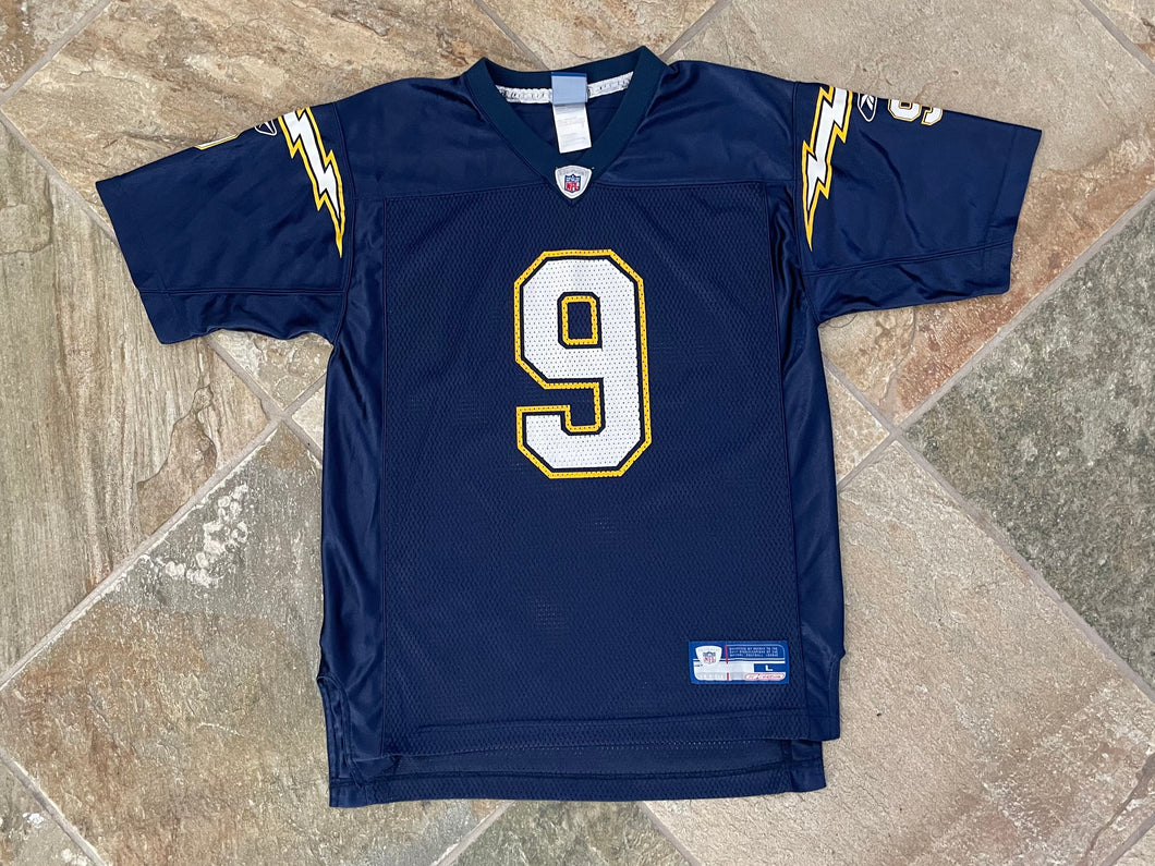 Vintage San Diego Chargers Drew Brees Reebok Football Jersey, Size Youth Large, 14-16
