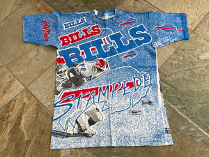 Vintage Buffalo Bills Magic Johnson Football TShirt, Size Large