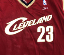Load image into Gallery viewer, Vintage Cleveland Cavaliers LeBron James Reebok Basketball Jersey, Size XXL
