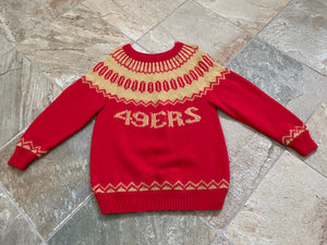 Vintage San Francisco 49ers Cliff Engle Sweater Football Sweatshirt, Size Medium