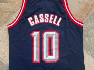 Vintage Houston Rockets Sam Cassell Champion Basketball Jersey, Size 44, Large