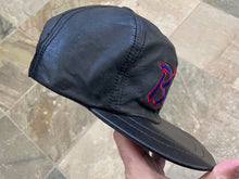 Load image into Gallery viewer, Vintage Buffalo Bills Leather Script Snapback Football Hat