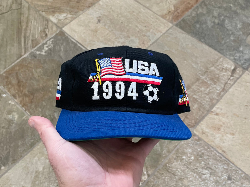 Vintage USA 1994 World Cup Headmaster Snapback Soccer Hat ***