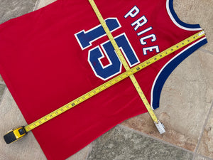 Vintage Washington Bullets Mark Price Champion Basketball Jersey, Size 48, XL