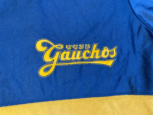 Vintage UCSB Gauchos Game Worn Warmup Basketball College Jacket, Size Large