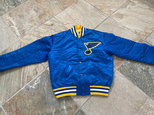 Vintage St. Louis Blues Starter Satin Hockey Jacket, Size Large
