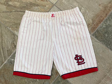 Load image into Gallery viewer, Vintage St. Louis Cardinals Starter Pin Stripe Baseball Shorts, Size XL