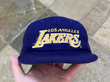 Load image into Gallery viewer, Vintage Los Angeles Lakers Sports Specialties Script Snapback Basketball Hat