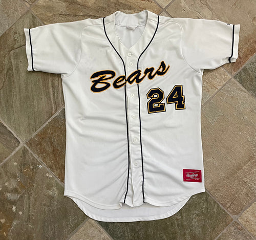 Vintage Cal Berkeley Bears Game Worn Rawlings Baseball Jersey, Size Large