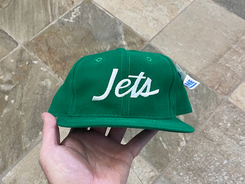 Vintage New York Jets Sports Specialties Script Snapback Football Hat