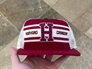 Vintage Harvard Crimson AJD Snapback College Hat