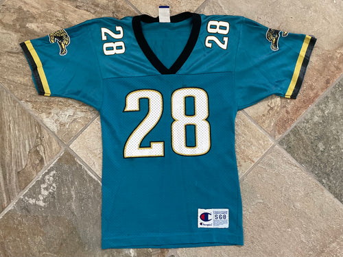 Vintage Jacksonville Jaguars Fred Taylor Champion Football Jersey, Size Youth Small, 6-8