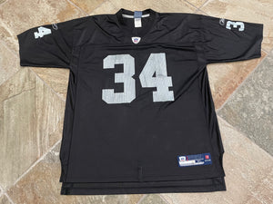 Vintage Oakland Raiders LaMont Jordan Reebok Football Jersey, Size XL