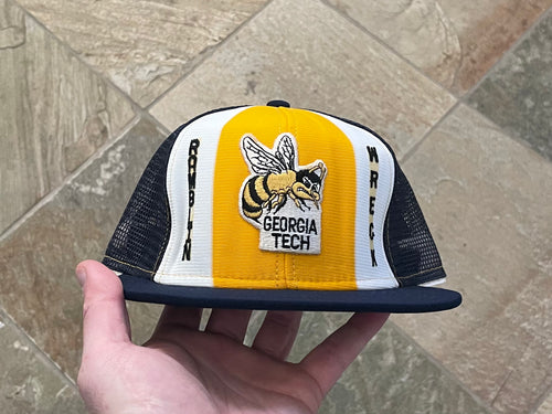 Vintage Georgia Tech Ramblin Wreck AJD Snapback College Hat