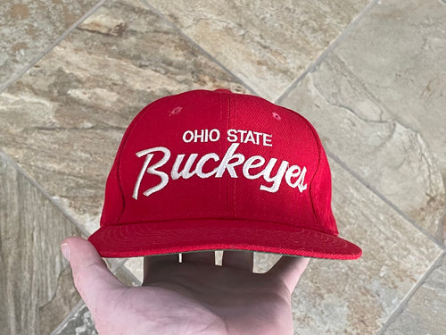 Vintage Ohio State Buckeyes Sports Specialties Script Snapback College Hat