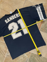 Load image into Gallery viewer, Vintage Dallas Cowboys Deion Sanders Logo 7 Football TShirt, Size XXL