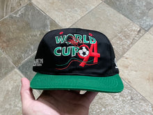 Load image into Gallery viewer, Vintage 1994 World Cup Logo Athletic Soccer Snapback Hat ***