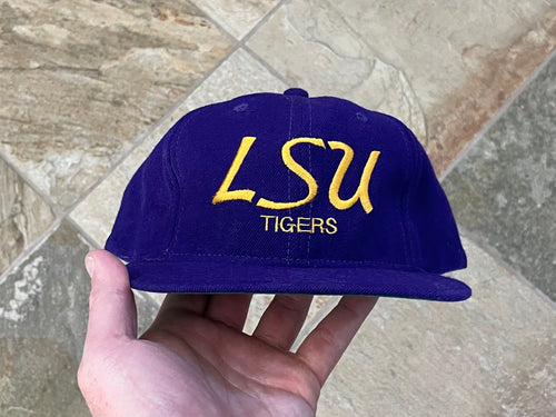 Vintage LSU Tigers Sports Specialties Script Snapback College Hat