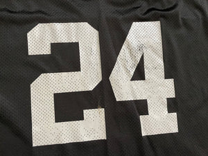 Vintage Oakland Raiders Charles Woodson Puma Football Jersey, Size XL
