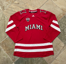 Load image into Gallery viewer, Miami of Ohio RedHawks College Adidas Hockey Jersey, Size 52, XXL