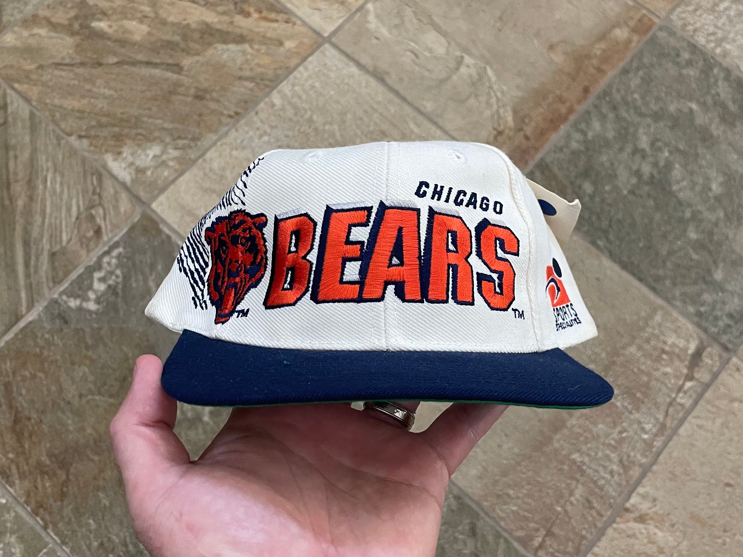 Vintage Chicago Bears Sports Specialties Shadow Stitch hat.