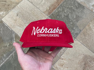 Vintage Nebraska Cornhuskers Sports Specialties Script Snapback College Hat