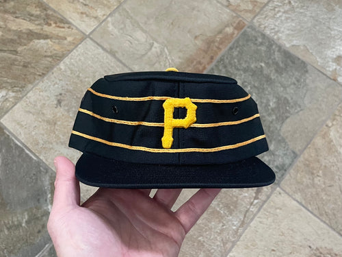 Vintage Pittsburgh Pirates Sports Specialties Pill Box Snapback Baseball Hat