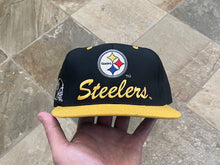 Load image into Gallery viewer, Vintage Pittsburgh Steelers Logo 7 Snapback Football Hat